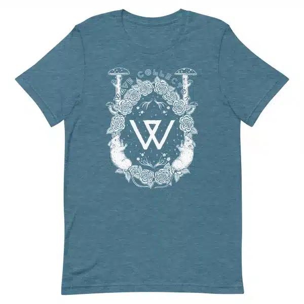 Wave Collector Flora T-Shirt (White Ink)